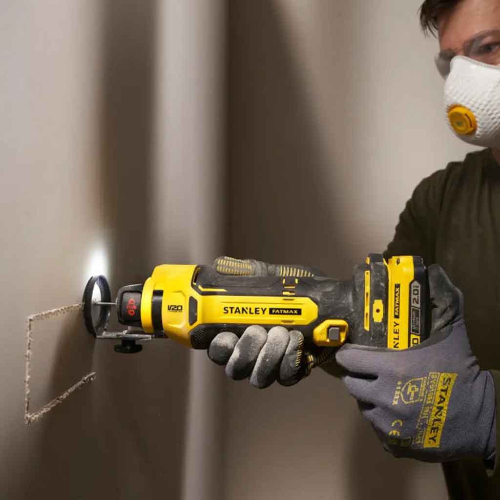 Stanley SFMCE200B XJ Utensile per Taglio Cartongesso FATMAX V20 18V Cantiere