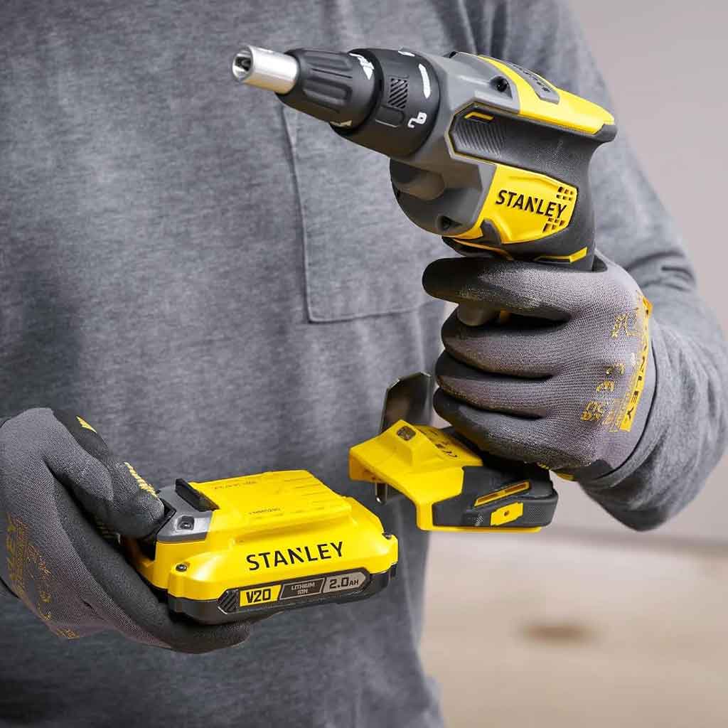 Stanley SFMCF600B XJ Avvitatore per Cartongesso FATMAX Brushless V20 18V Batteria